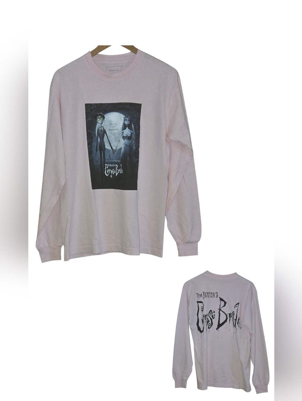 Dumbgood Tim Burton's Corpse Bride Long Sleeve T-shirt